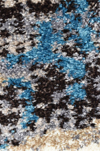 Lagos 696 Beige Turquoise Rug