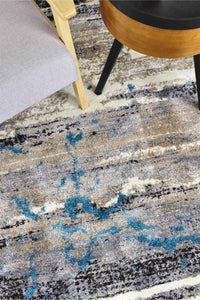 Lagos 696 Beige Turquoise Rug