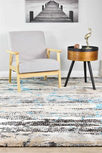 Lagos 696 Beige Turquoise Rug