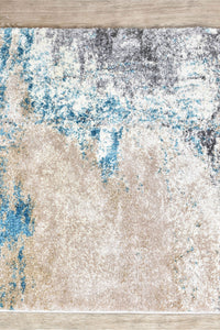 Lagos 854 Beige Turquoise Runner