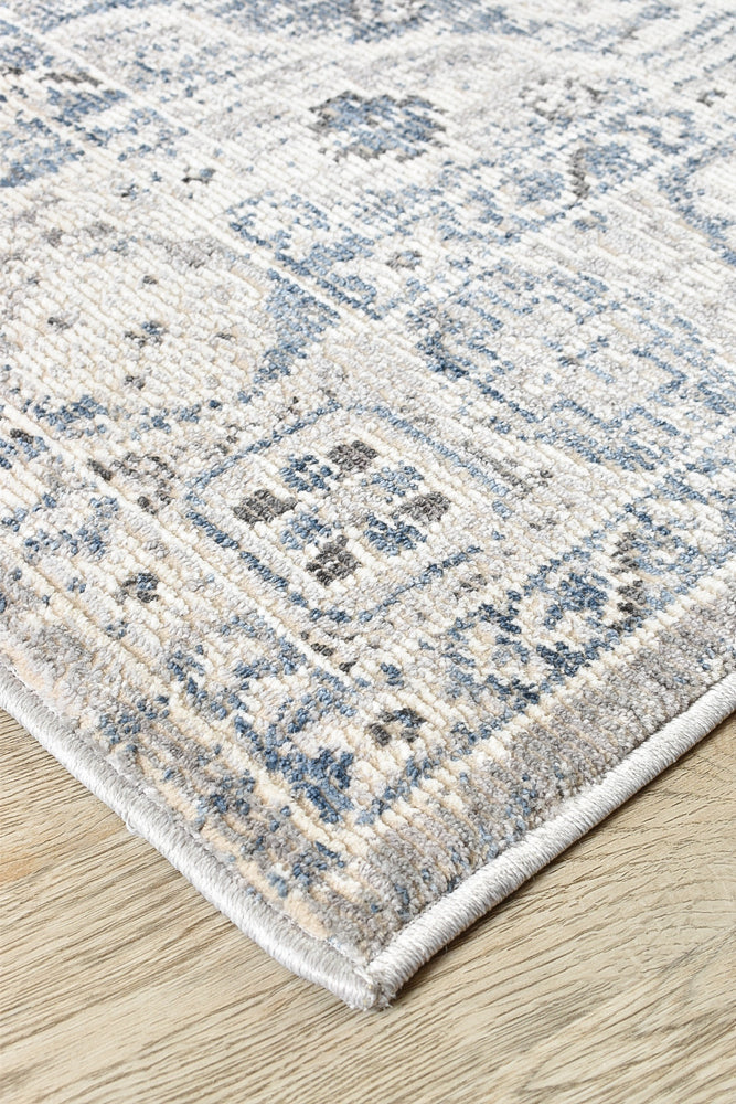 Amara Blue L.Grey Rug 0320C