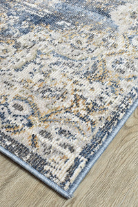 Amara Dark Blue Rug 0318A