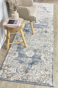 Amara Dark Blue Rug 0318A