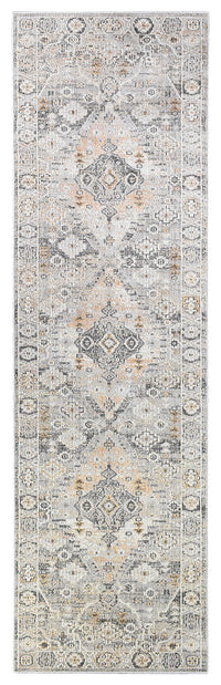 Amara Grey Mustard Rug 0320C