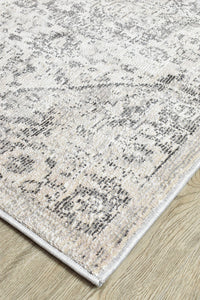 Amara Grey Runner Rug 0321B