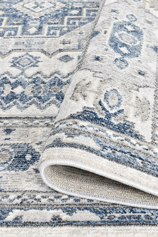 Amara Cream Blue Rug A161A