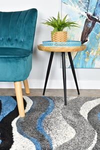 Lagos 300 Light Grey Blue Rug