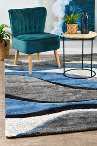 Lagos 300 Light Grey Blue Rug