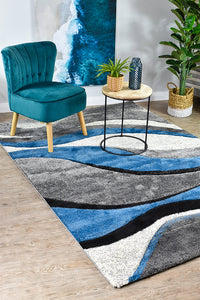 Lagos 300 Light Grey Blue Rug