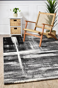 Lagos 347 Light Grey Dark Grey Rug