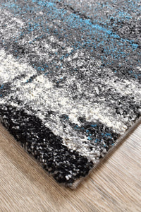 Lagos 347 Light Grey Turquoise Rug