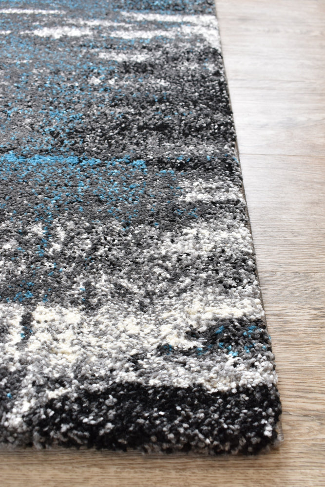 Lagos 347 Light Grey Turquoise Rug