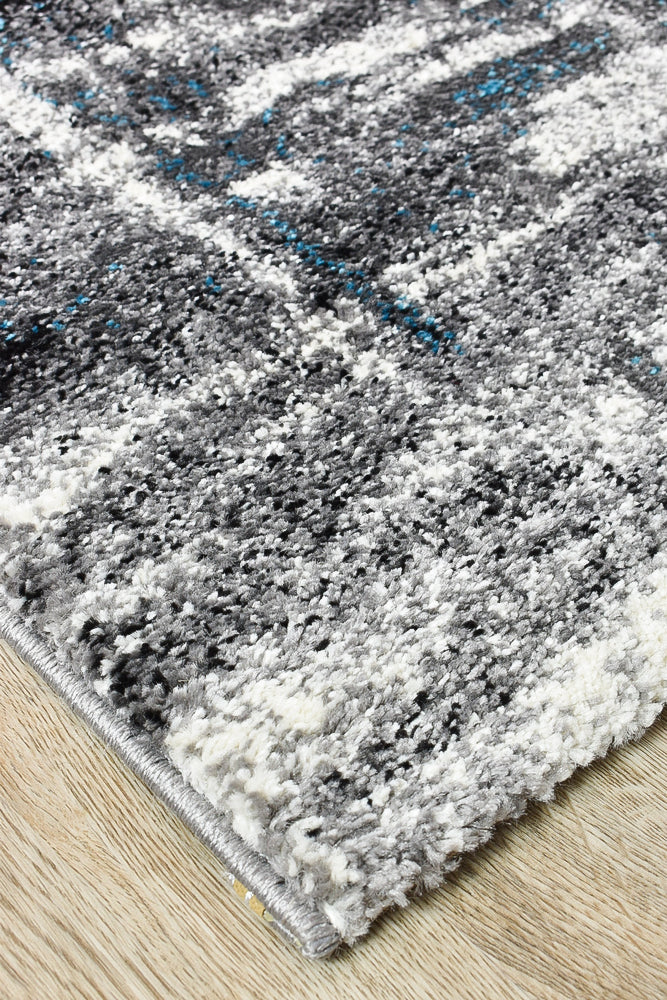 Lagos 347 Light Grey Turquoise Rug