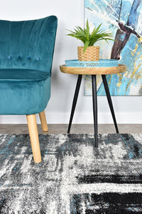 Lagos 347 Light Grey Turquoise Rug