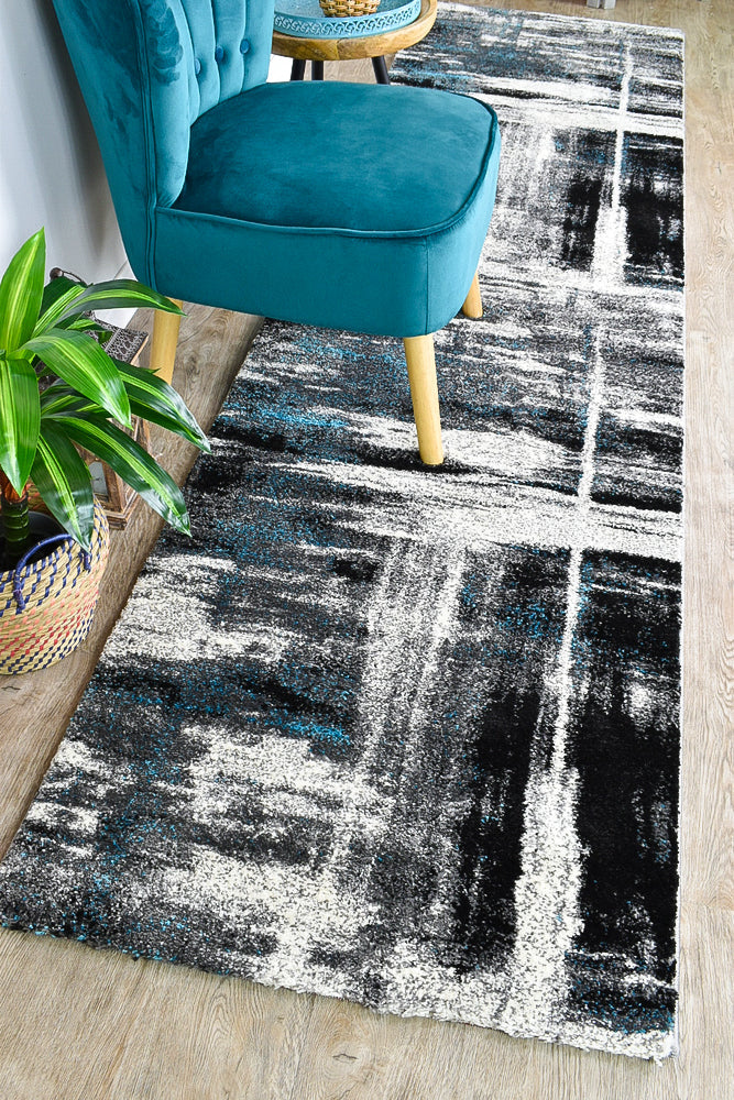 Lagos 347 Light Grey Turquoise Rug