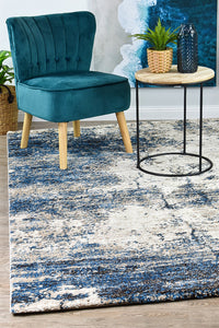 Lagos 651 White Blue Rug