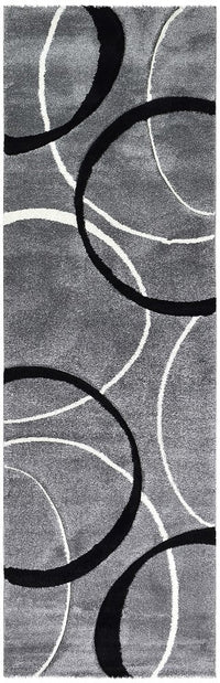 Lagos 798 Light Grey Black Rug