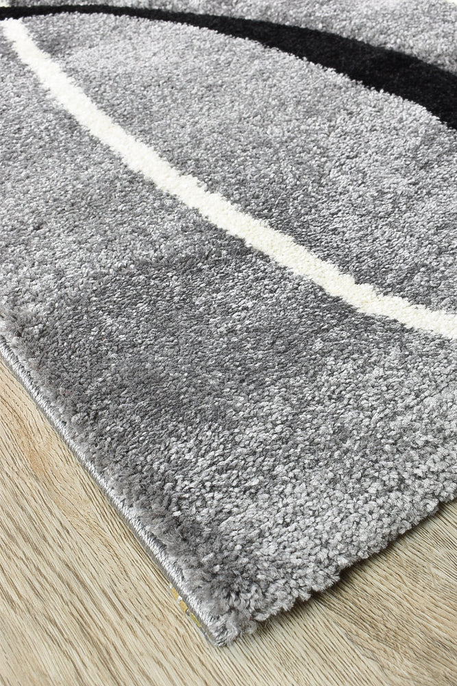 Lagos 798 Light Grey Black Rug