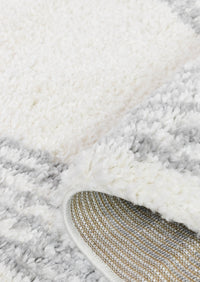 Oslo Shaggy Rug 0B461A Grey