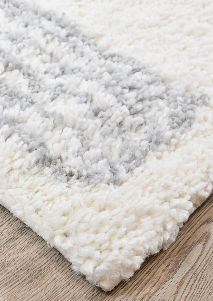 Oslo Shaggy Rug 0B461A Grey