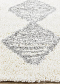 Oslo Shaggy Rug 0B461A Grey