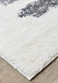 Oslo Shaggy Rug 0B470A Dark Grey