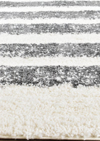 Oslo Shaggy Rug 0B470A Dark Grey