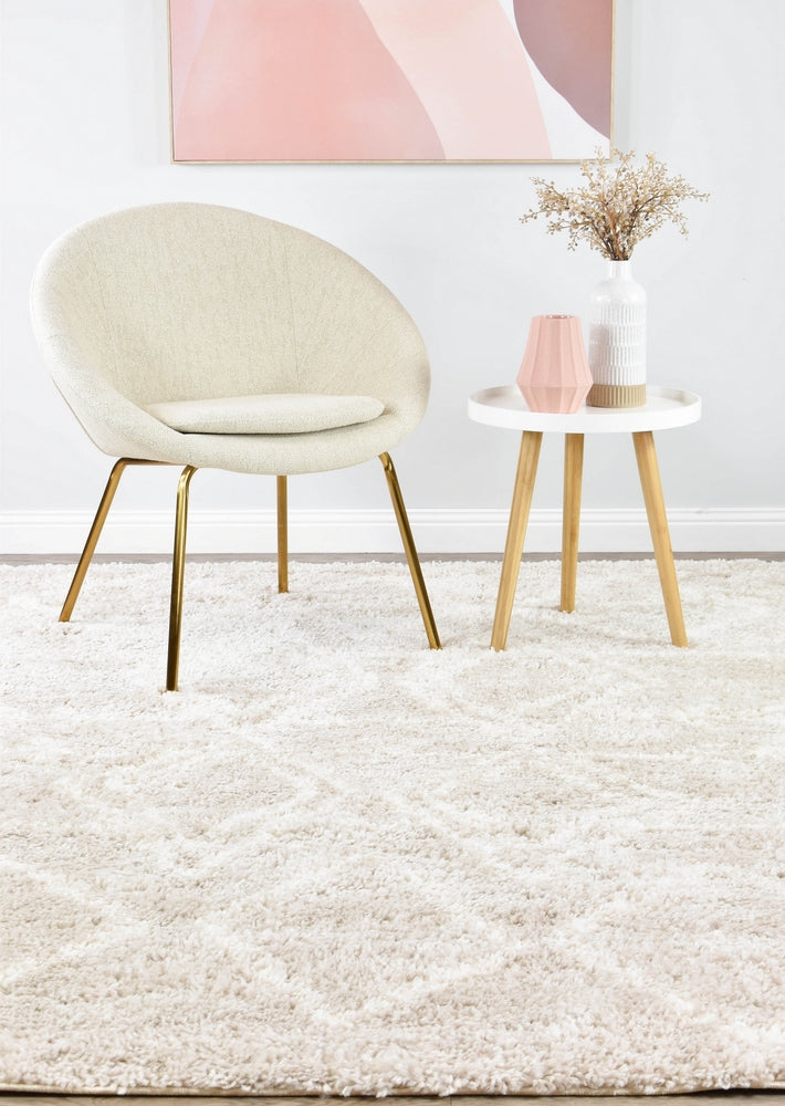 Oslo Shaggy Rug 0B482A Cream Beige