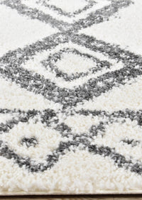 Oslo Shaggy Rug 0B496A Dark Grey