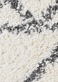 Oslo Shaggy Rug 0B496A Dark Grey