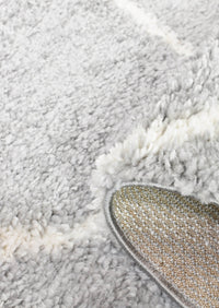 Oslo Shaggy Rug 1562A Grey