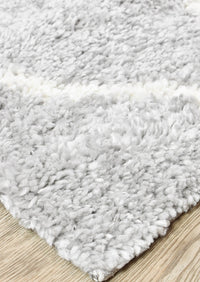 Oslo Shaggy Rug 1562A Grey