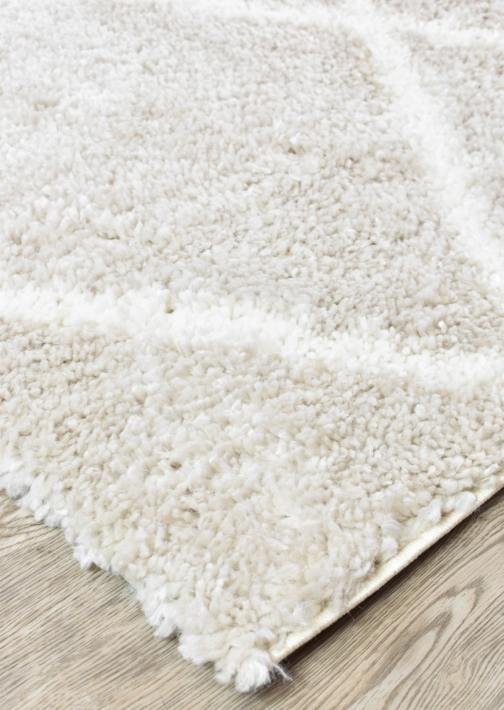 Oslo Shaggy Rug 1562A Cream Beige