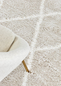 Oslo Shaggy Rug 1562A Cream Beige