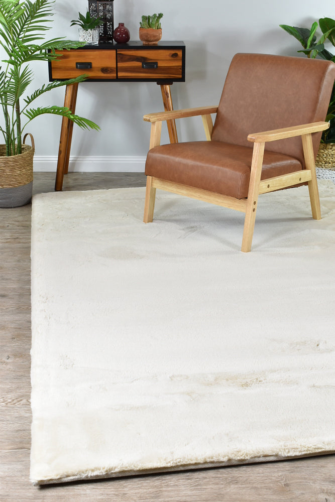 Angorra Shaggy Beige Rug