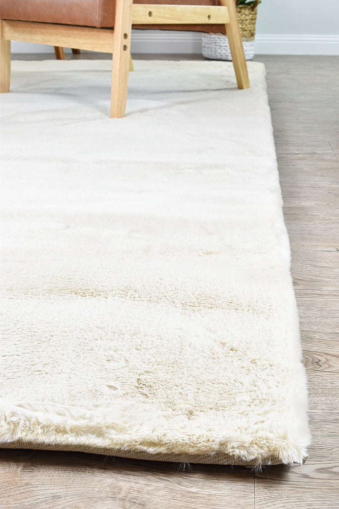 Angorra Shaggy Beige Rug