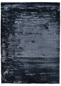 Angorra Shaggy Black Rug