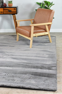 Angorra Shaggy Grey Rug