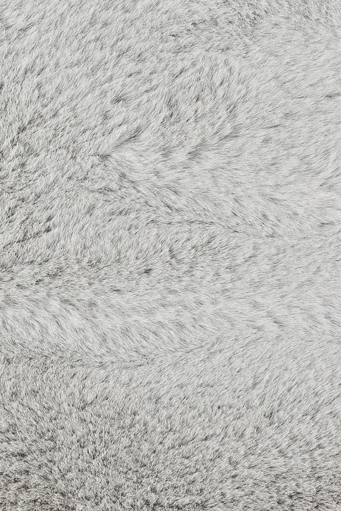 Angorra Shaggy Light Grey Rug