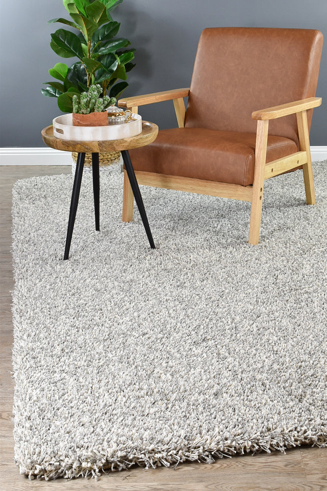 Monaco Shaggy Rug Grey