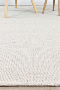 Roma Cream Wool Rug