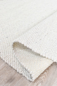 Roma Cream Wool Rug