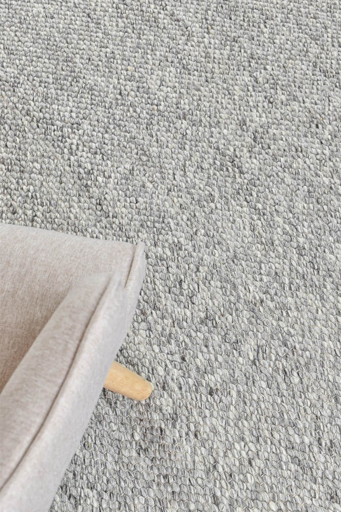 Roma Silver Wool Rug